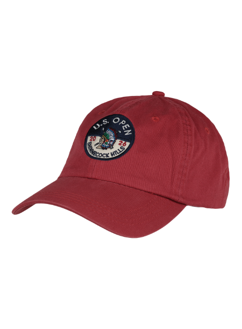 2026 U.S. Open Red Cotton Twill Cap