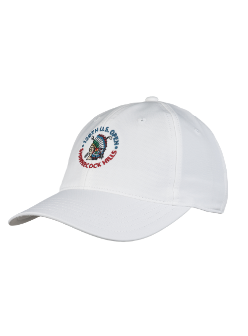 2026 U.S. Open White AeroSphere Tech Fabric Cap