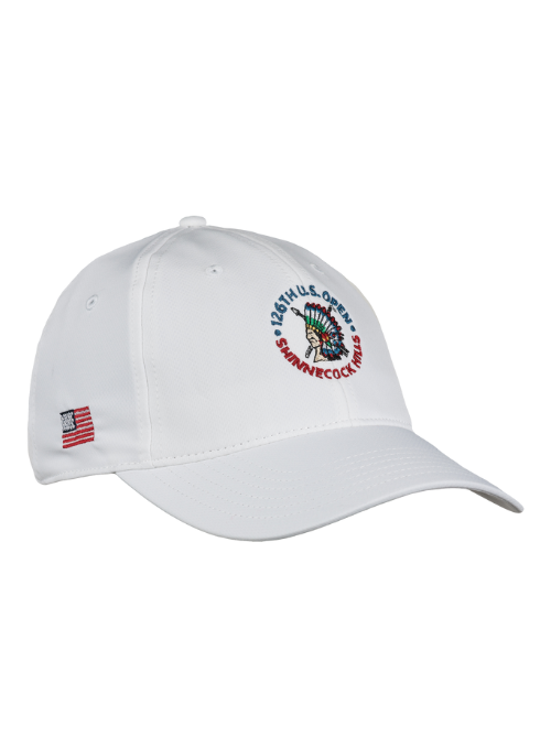 2026 U.S. Open White AeroSphere Tech Fabric Cap