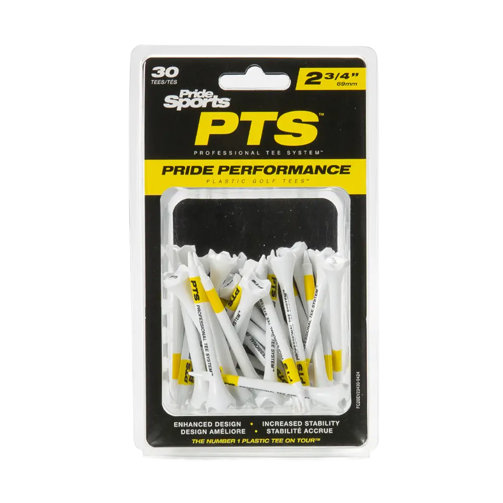 2 ¾" PTS® Pride Performance® Plastic Tees - 30ct