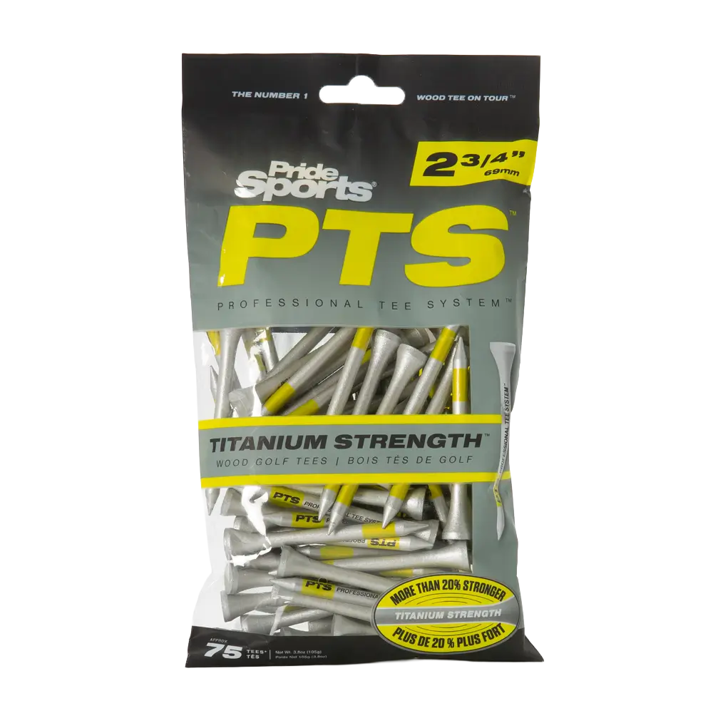 2 ¾" PTS® Titanium Strength™ Wood Golf Tees