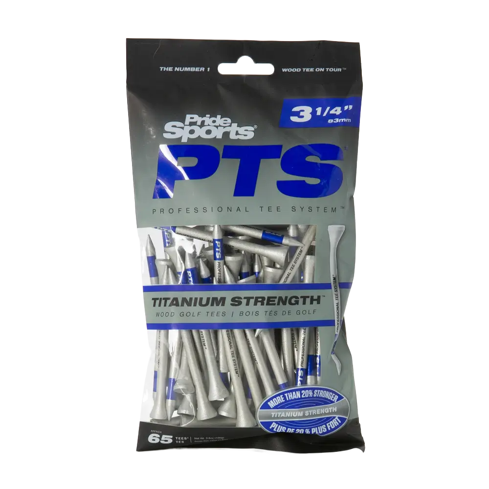 3 ¼" PTS® Titanium Strength™ Wood Golf Tees