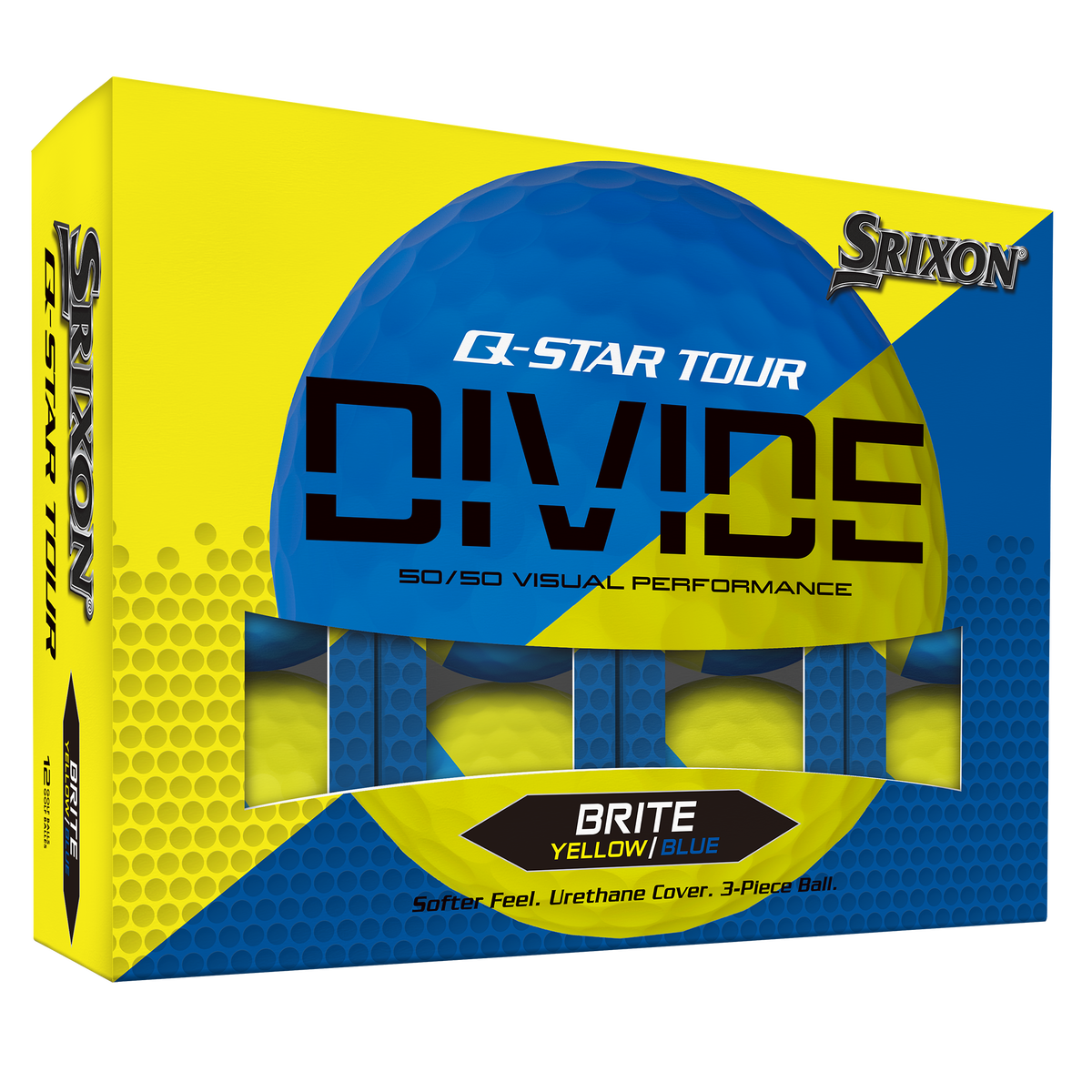 Srixon Q-Star Tour Divide Golf Balls