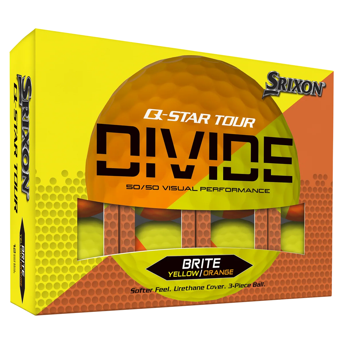 Srixon Q-Star Tour Divide Golf Balls