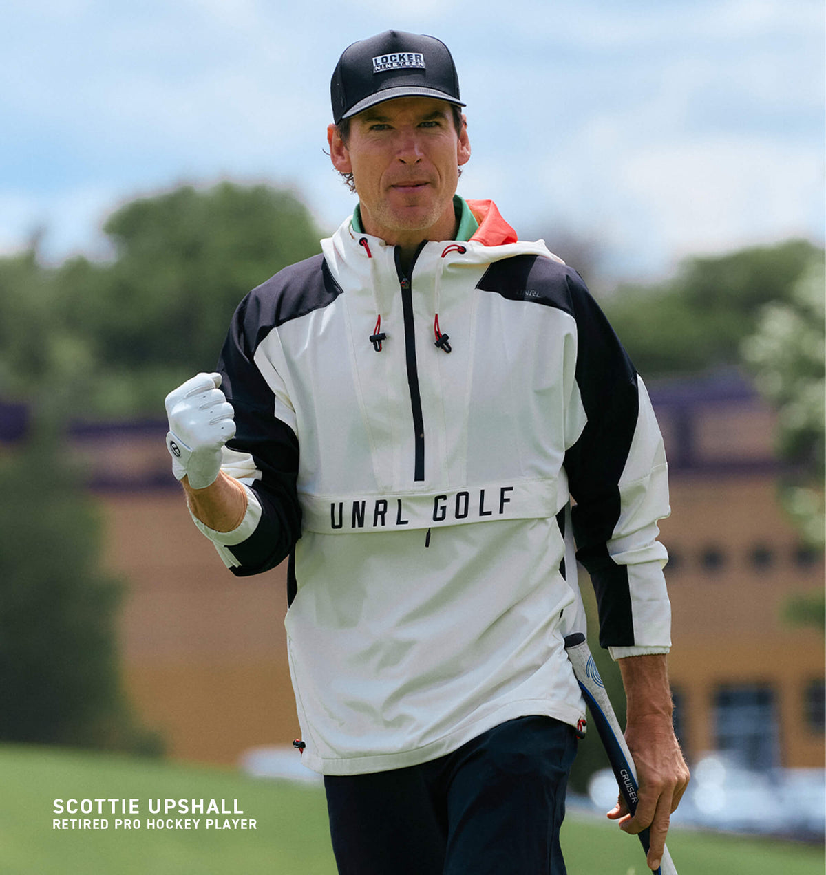 UNRL Golf DWR Track Jacket
