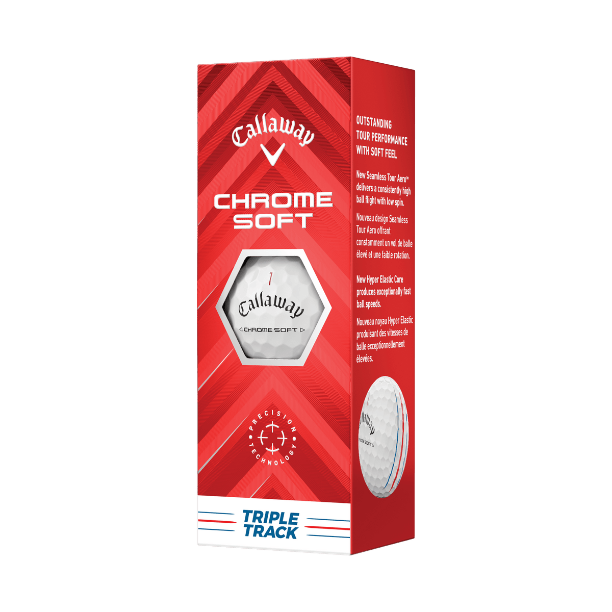 Callaway Chrome Soft Triple Track Custom Logo Golf Balls