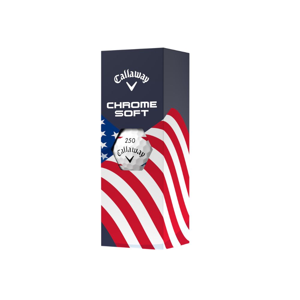 Callaway Chrome Soft USA 360 Stripe Limited Edition Golf Balls