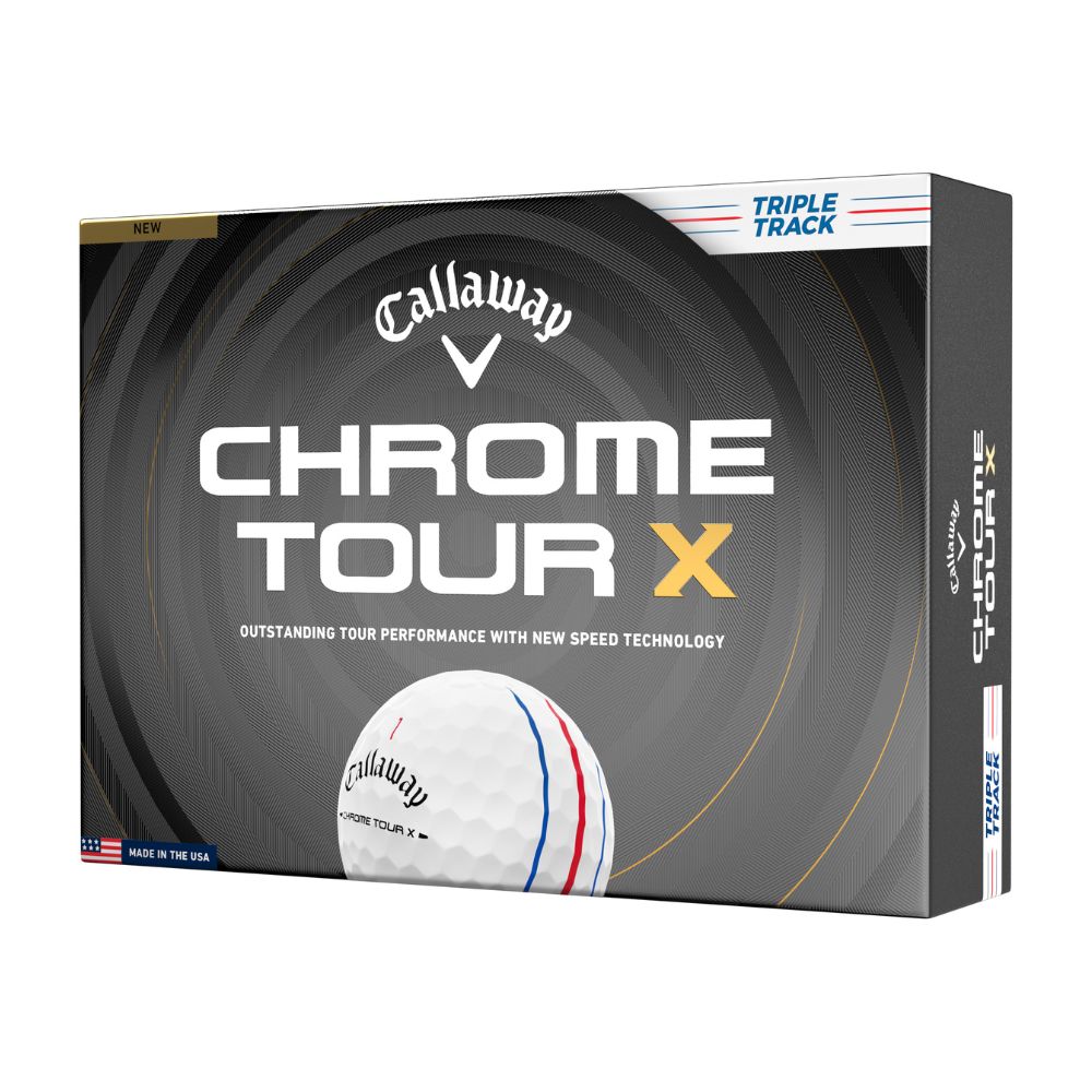 Callaway 2026 Chrome Tour X Triple Track Golf Balls