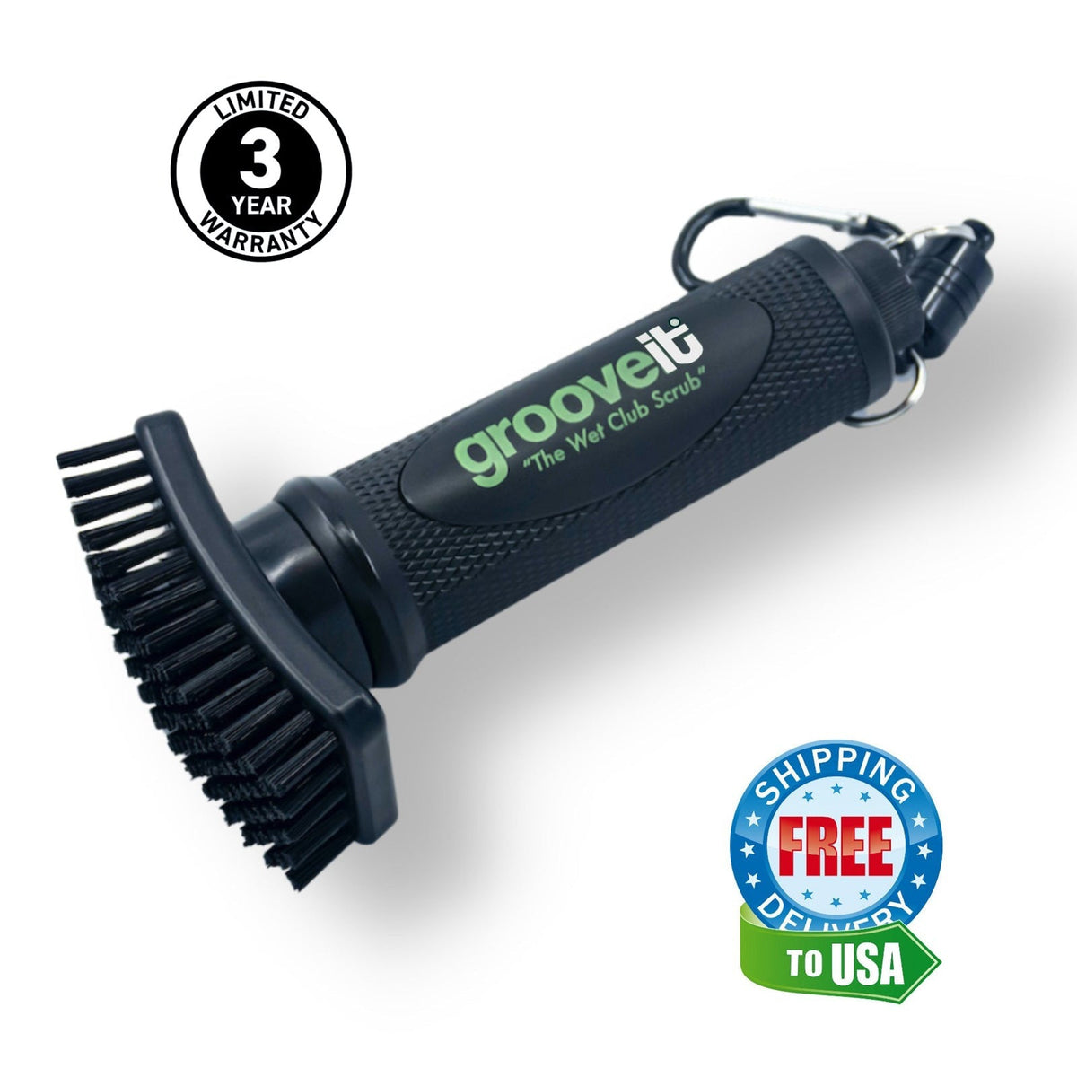 Grooveit Brush – "The Wet Club Scrub"