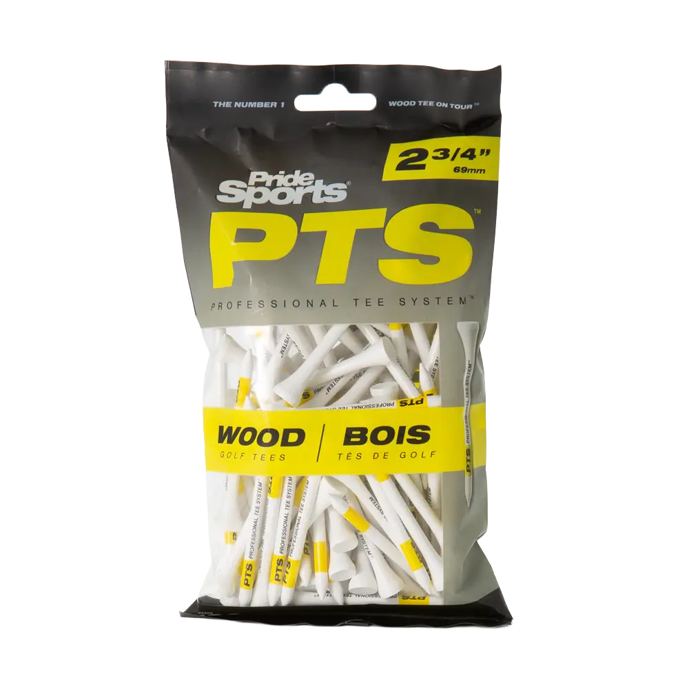 2 ¾" PTS® - Wood Tees - White