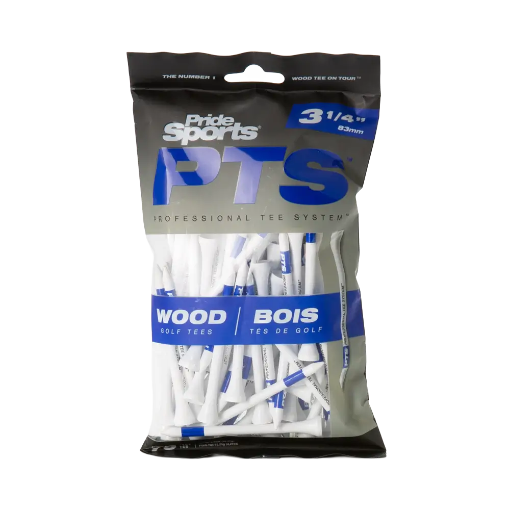 3 ¼" PTS® - Wood Tees - White