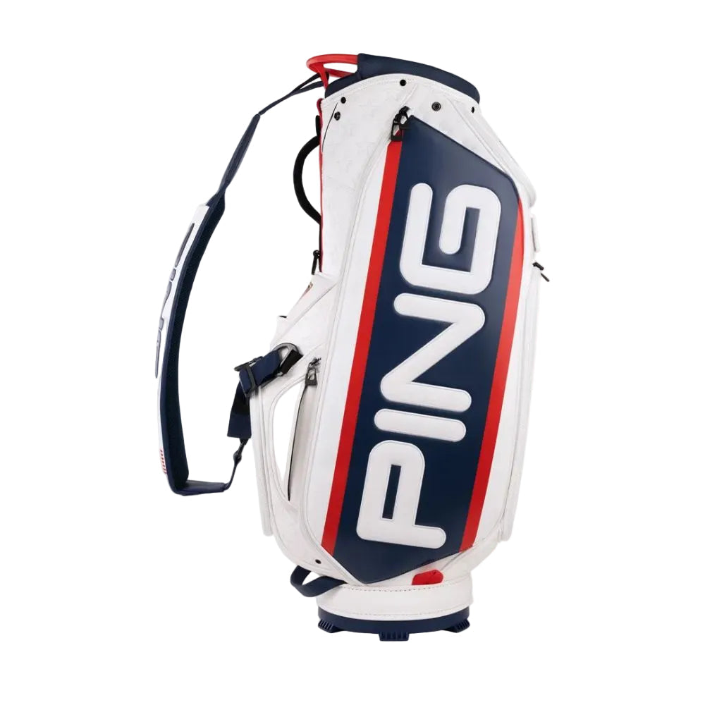 PING 2026 Red, White & Golf U.S. Open Tour Staff Bag