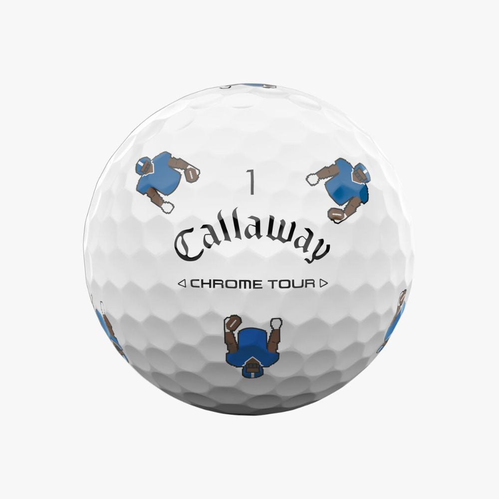 Callaway Retro Football Chrome Tour Golf Balls