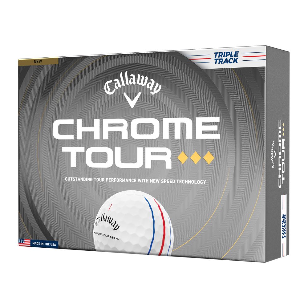 Callaway 2026 Chrome Tour Triple Track Triple Diamond Golf Balls